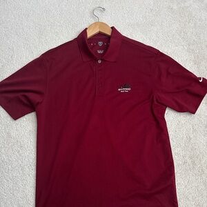 Nike Golf Red Arrowhead Golf Course Men’s Medium Polo